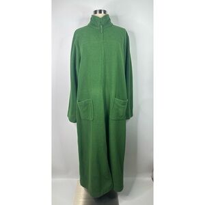 L. L. Bean Full-Length Zip-Up Fleece Robe